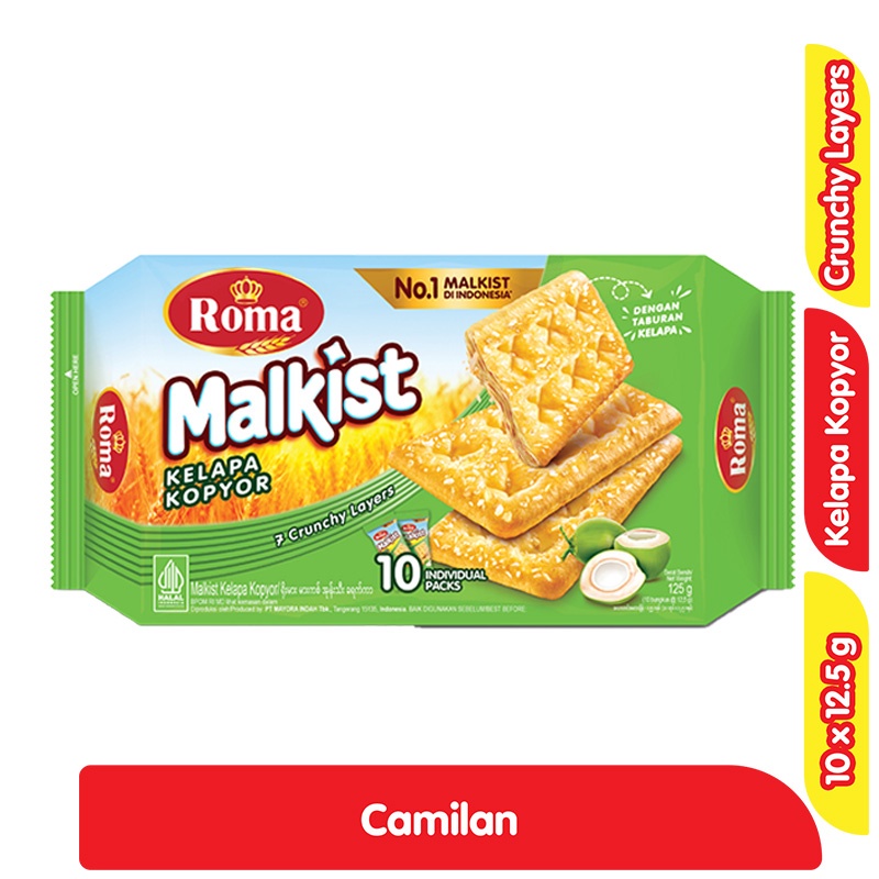 Roma Malkist Kelapa Kopyor 126GR
