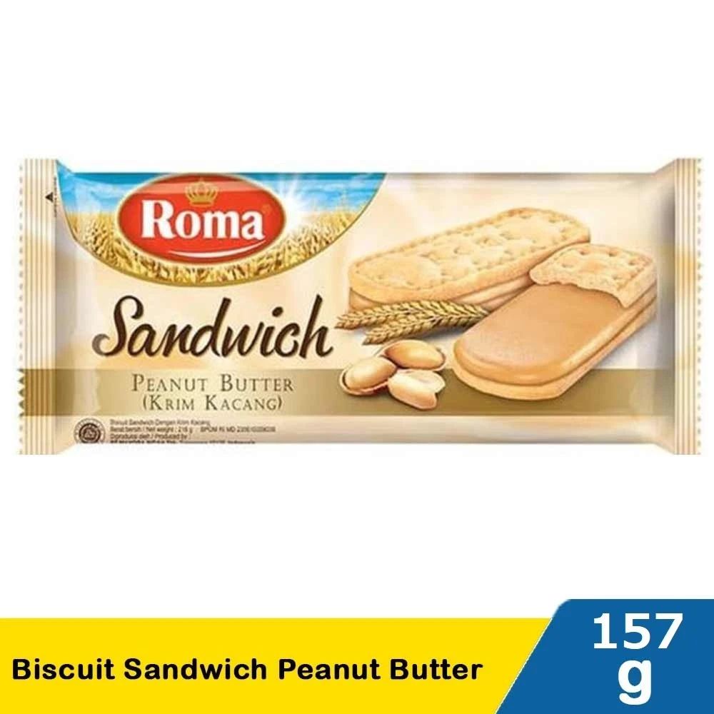 Roma Sandwich Peanut Butter 157GR