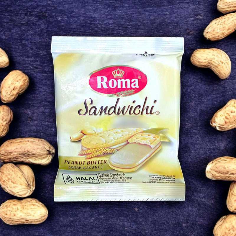 Roma Sandwich Peanut Butter 20GR