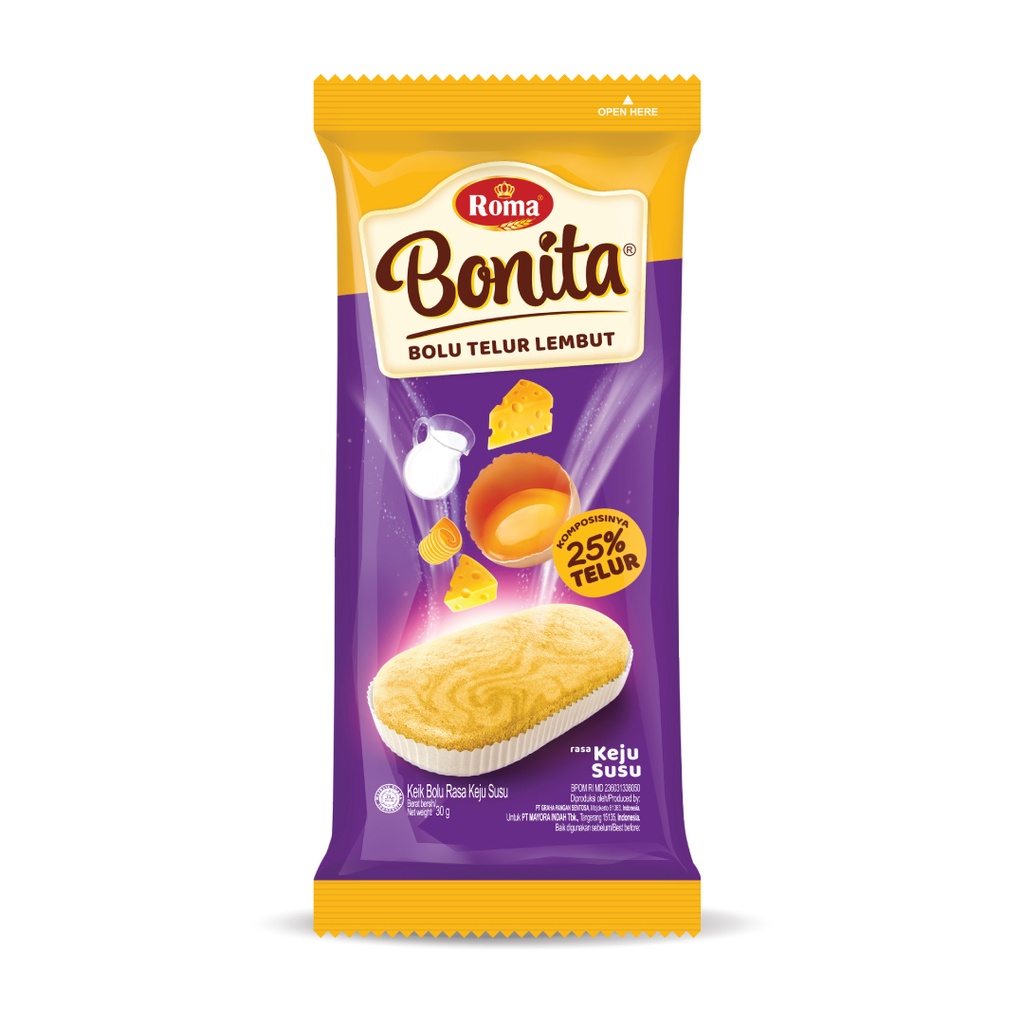 Roma Bonita Keju Susu 30GR
