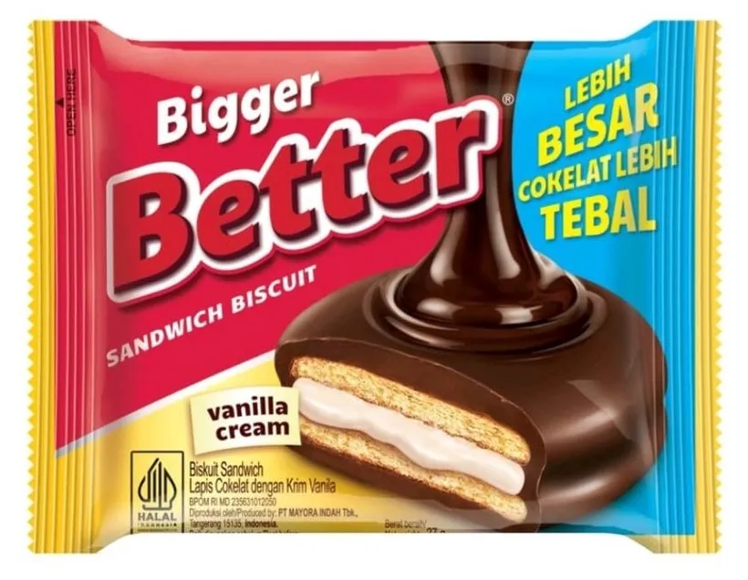 Better Sandwich Biscuit Vanilla Cream 27GR