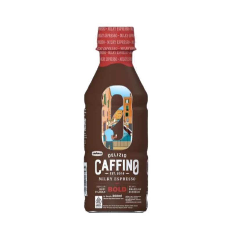 Delizio Caffino Milky Espresso Bold Btl 200ML