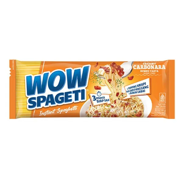 Wow Spageti Carbonara 80GR