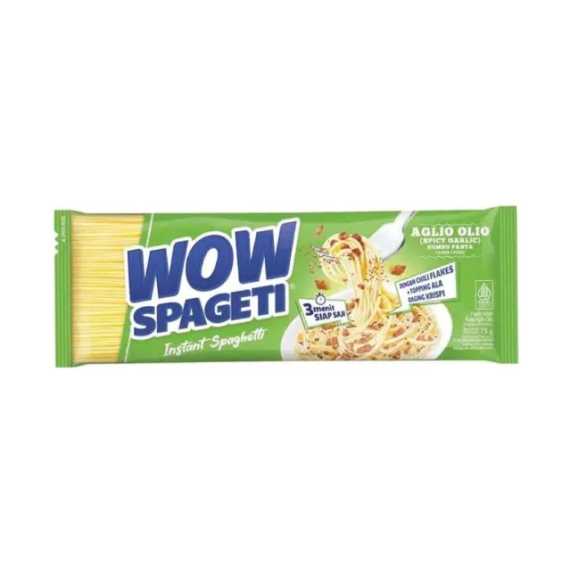 Wow Spageti Aglio Olio 75GR