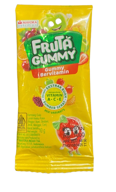 Fruta Gummy 13x10GR