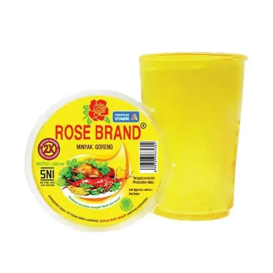 Rose Brand Minyak Goreng Sawit Cup 220ML