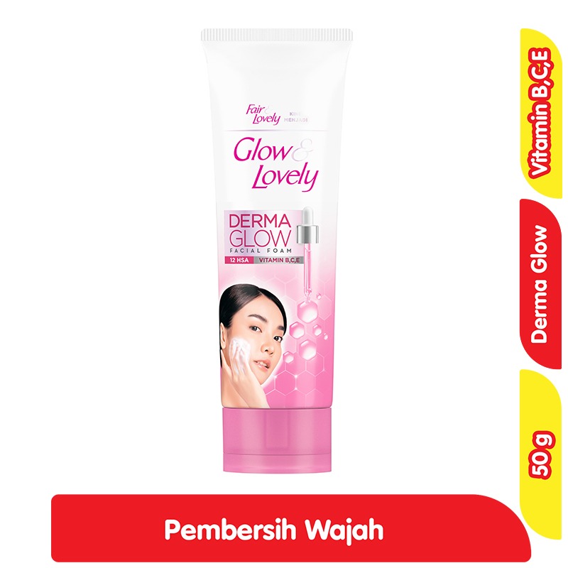 Glow & Lovely Facial Foam Derma Glow 50GR