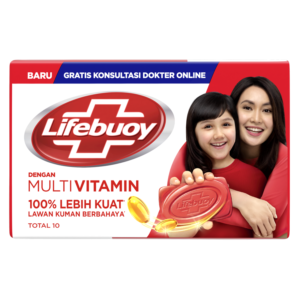 Lifebuoy Bar Soap Total 10 60GR
