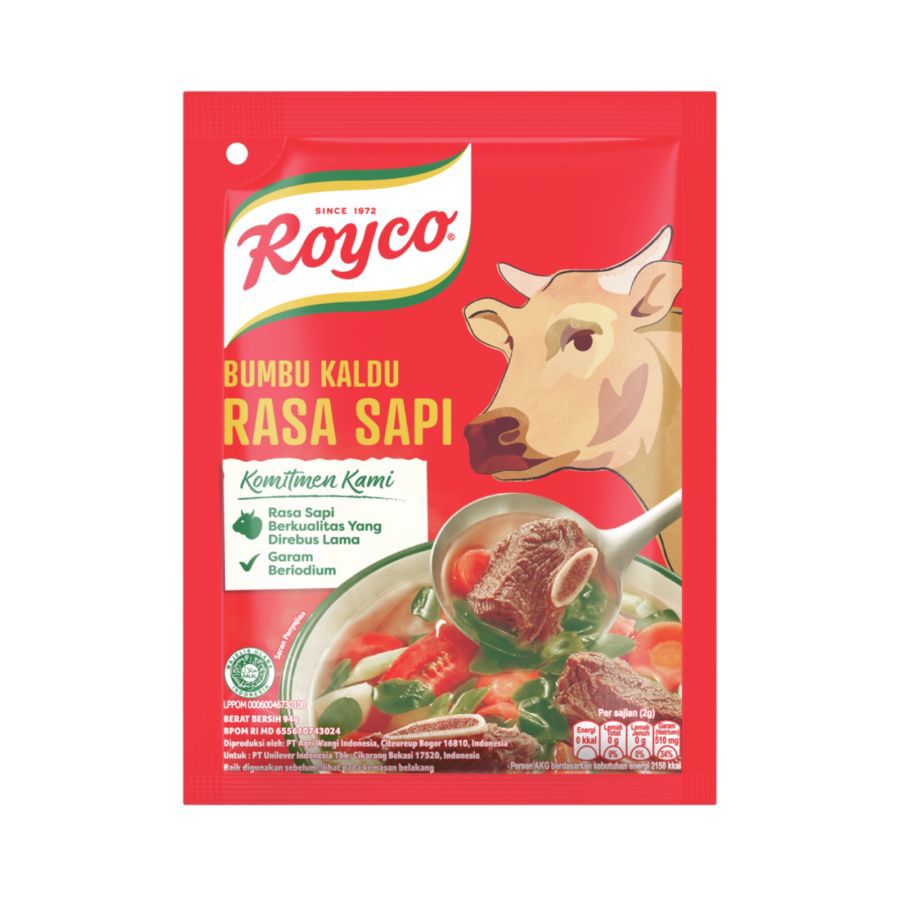 Royco Bumbu Kaldu Rasa Sapi Pch 94GR