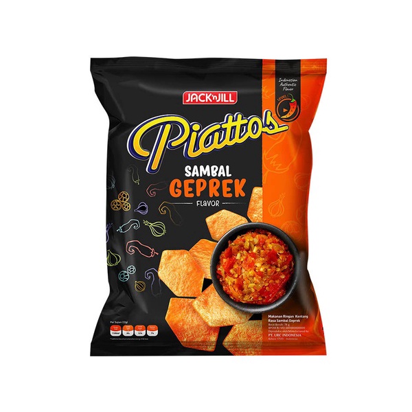 Piattos Sambal Geprek 35GR