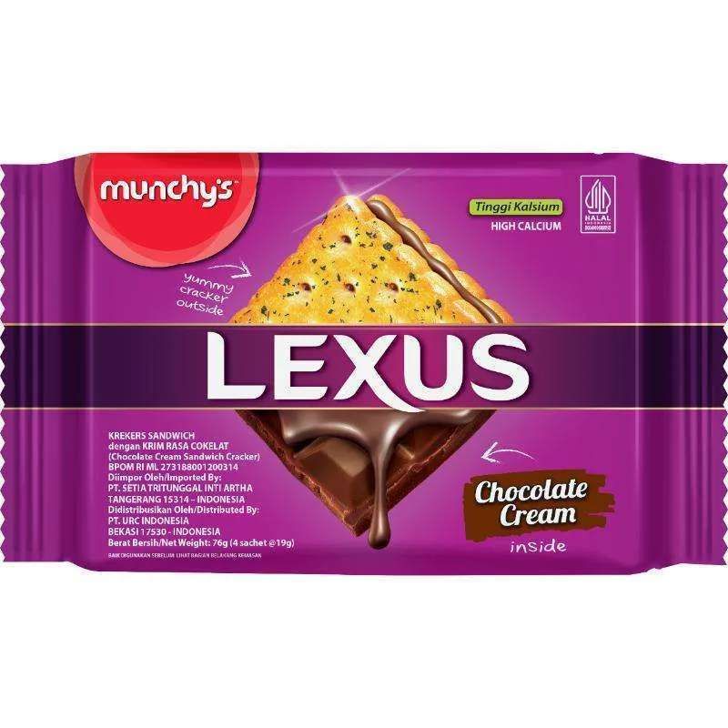 Munchy's Lexus Sandwich Chocolate 76GR