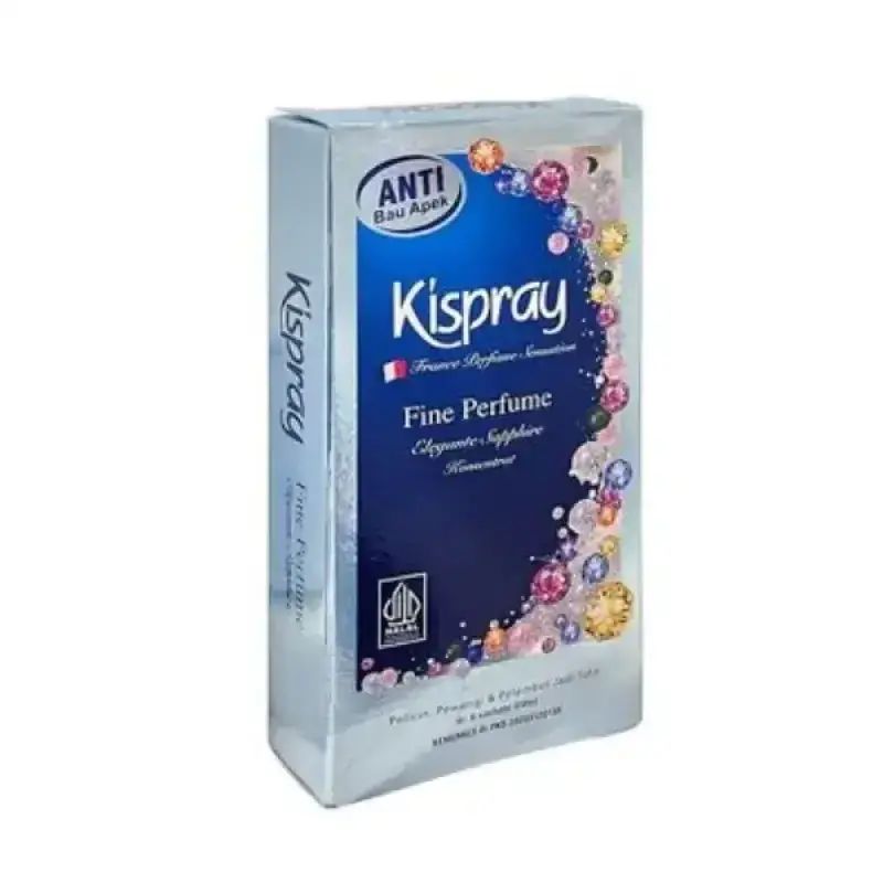 Kispray Fine Perfume Elegante Sapphire box 6x8ML