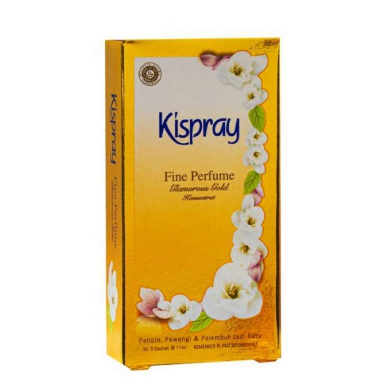 Kispray Fine Perfume Glamorous Gold Box 6x10ML