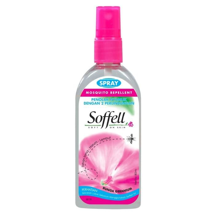 Soffel Spray Wangi Bunga Geranium 80ML