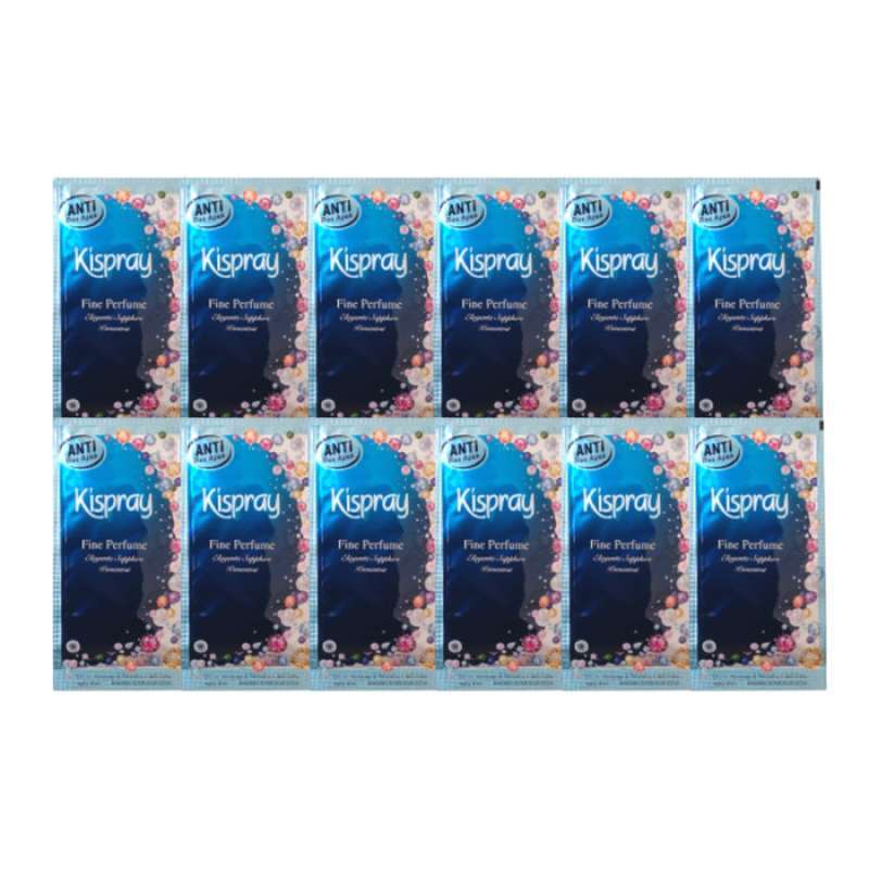 Kispray Fine Perfume Elegante Sapphire 12x8ML