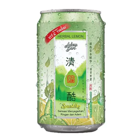 Adem Sari Ching Ku Herbal Lemon Can 320ML