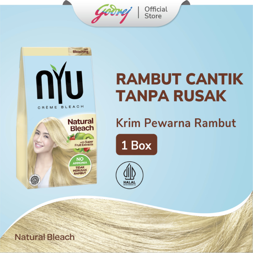 Nyu Creme Bleach Bleaching 61ML
