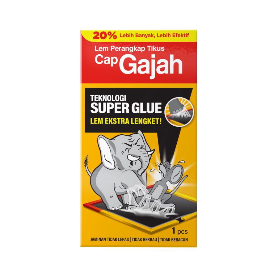 Cap Gajah Lem Perangkat Tikus 1PCS