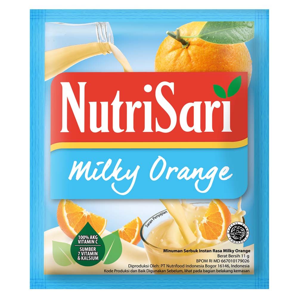 Nutrisari Milky Orange 11GR