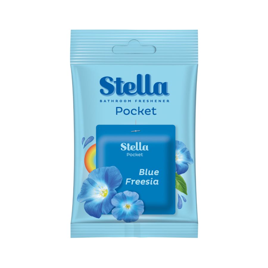 Stella Bathroom Freshener Pocket Blue Freesia 10GR