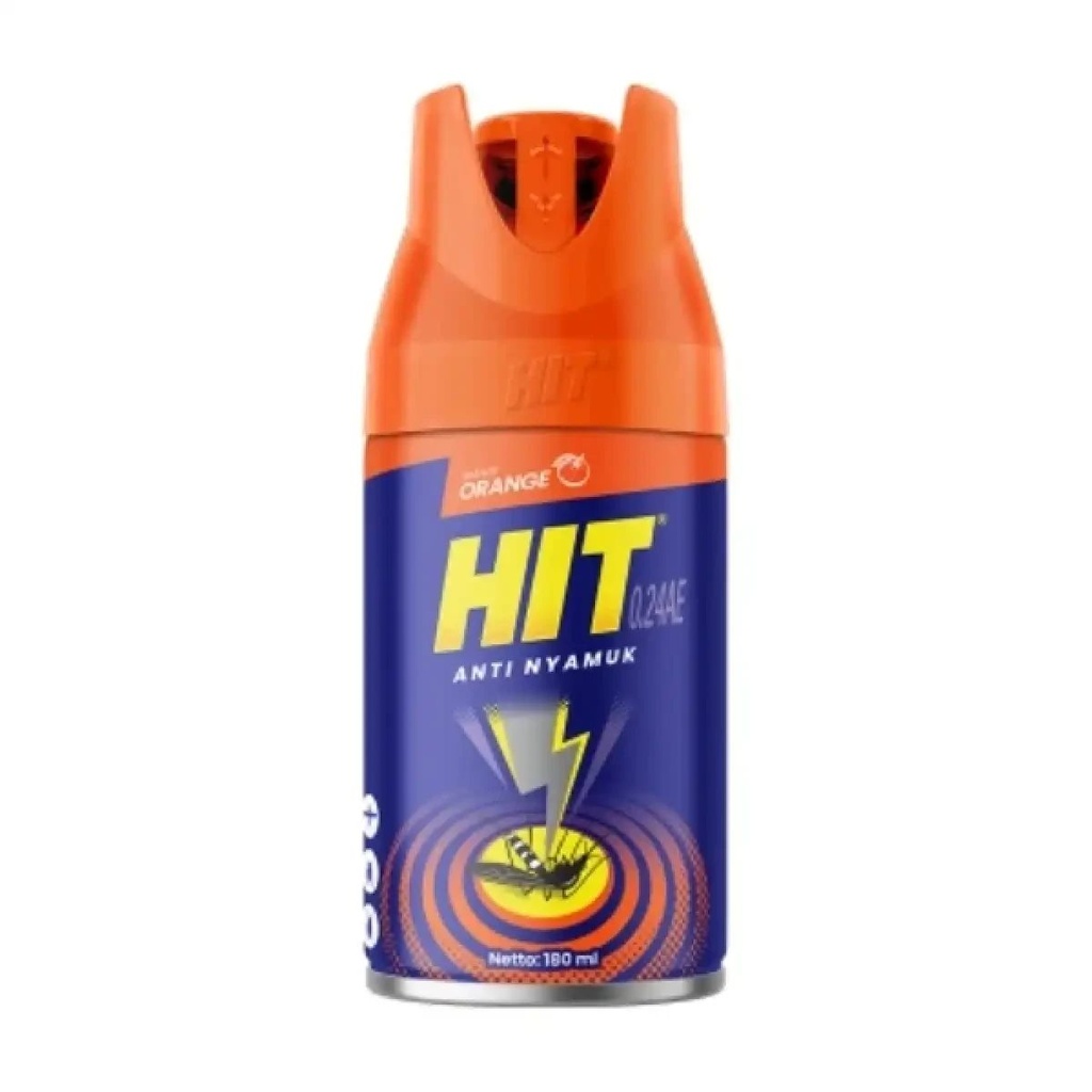 Hit Aerosol Anti Nyamuk Orange 175ML