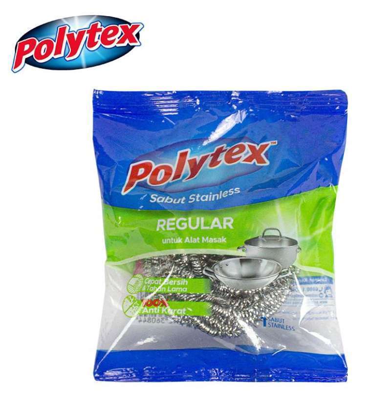 Polytex Sabut Stainless Reguler 12.5GR