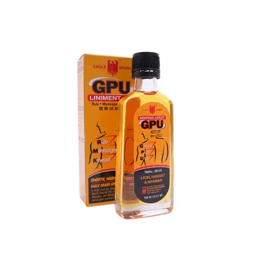 Cap Lang Minyak Urut Gpu 60ML
