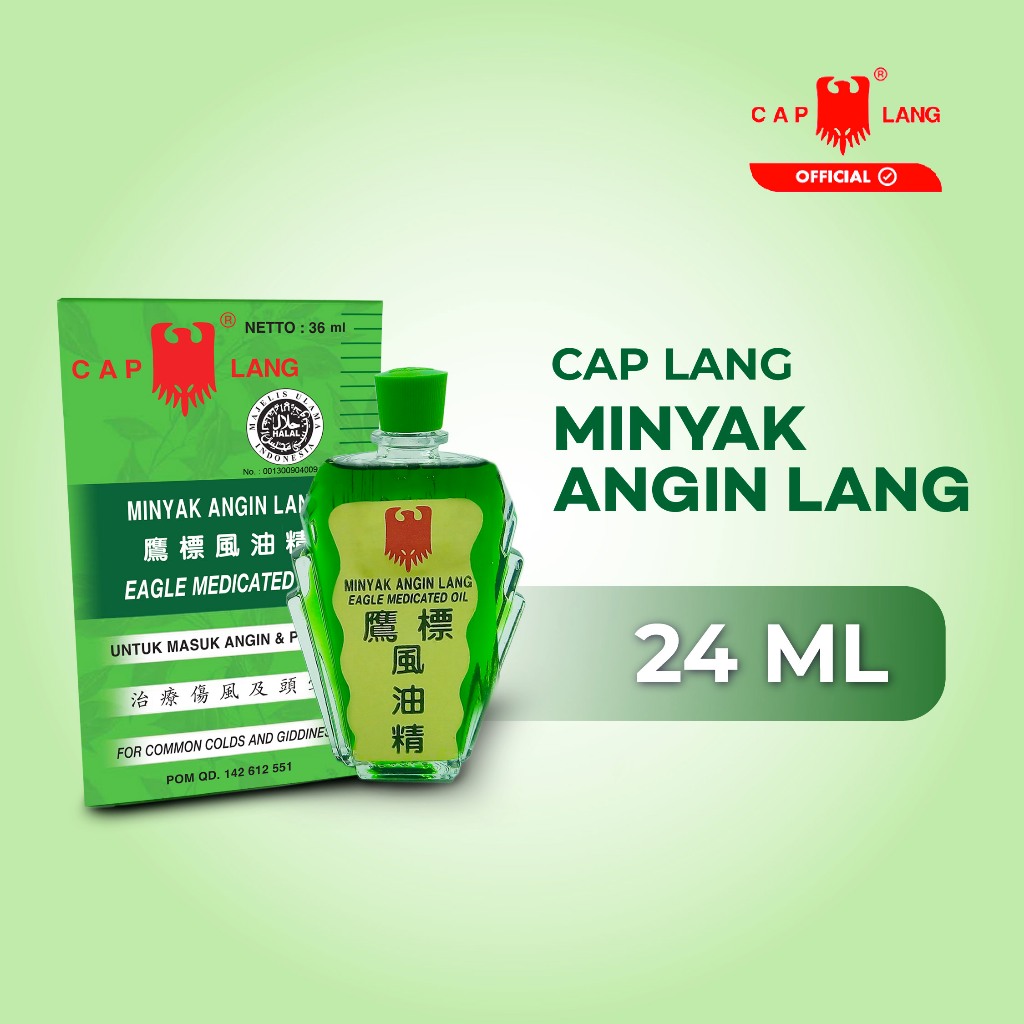 Cap Lang Minyak Angin Lang 24ML