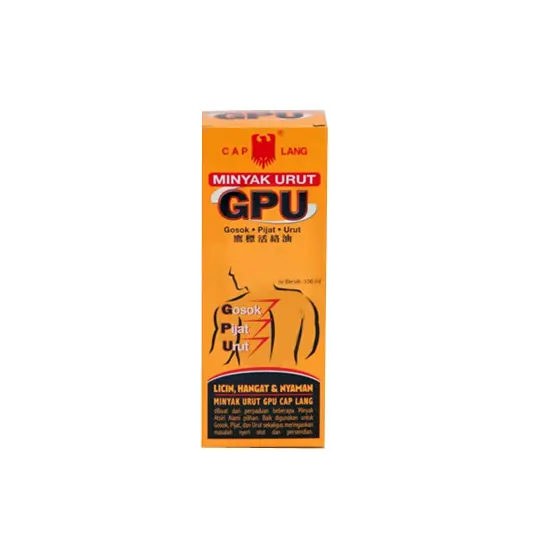Cap Lang Minyak Urut Gpu 100ML