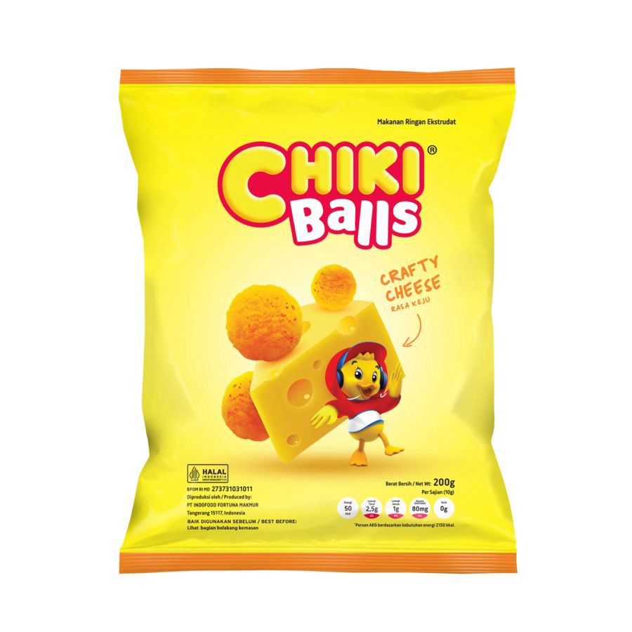 Chiki Balls Crafty Cheese 200GR