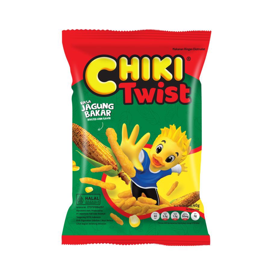Chiki Twist Jagung Bakar 40GR