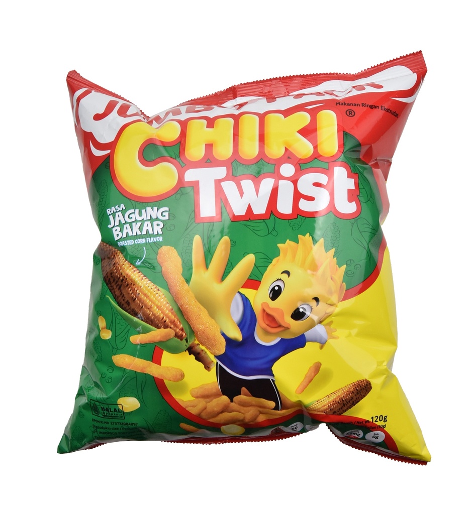 Chiki Twist Jagung Bakar 120GR