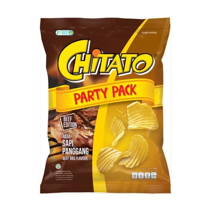 Chitato Party Pack Sapi Panggang 168GR