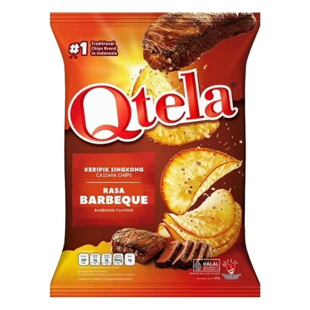 Qtela Singkong Barbeque 60GR