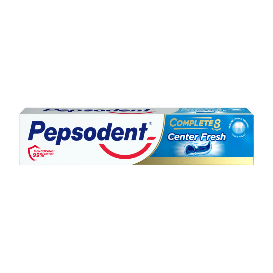 Pepsodent Pasta Gigi Complete 8 Center Fresh 160GR