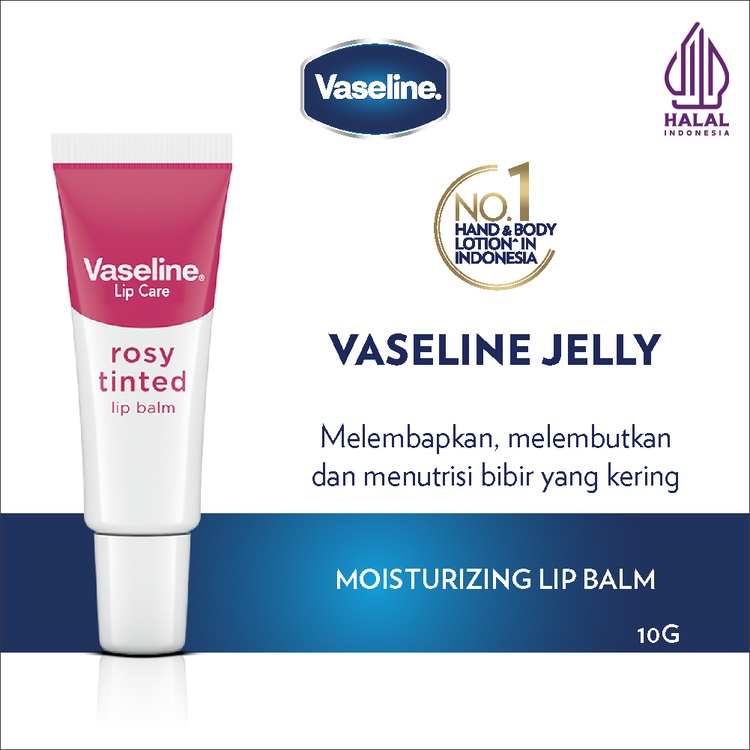 Vaseline Lip Care Rosy Tinted Lip Balm 10GR