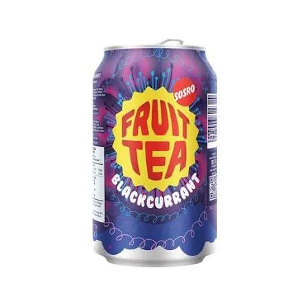 Sosro Fruit Tea Blackcurrant Can 318ML