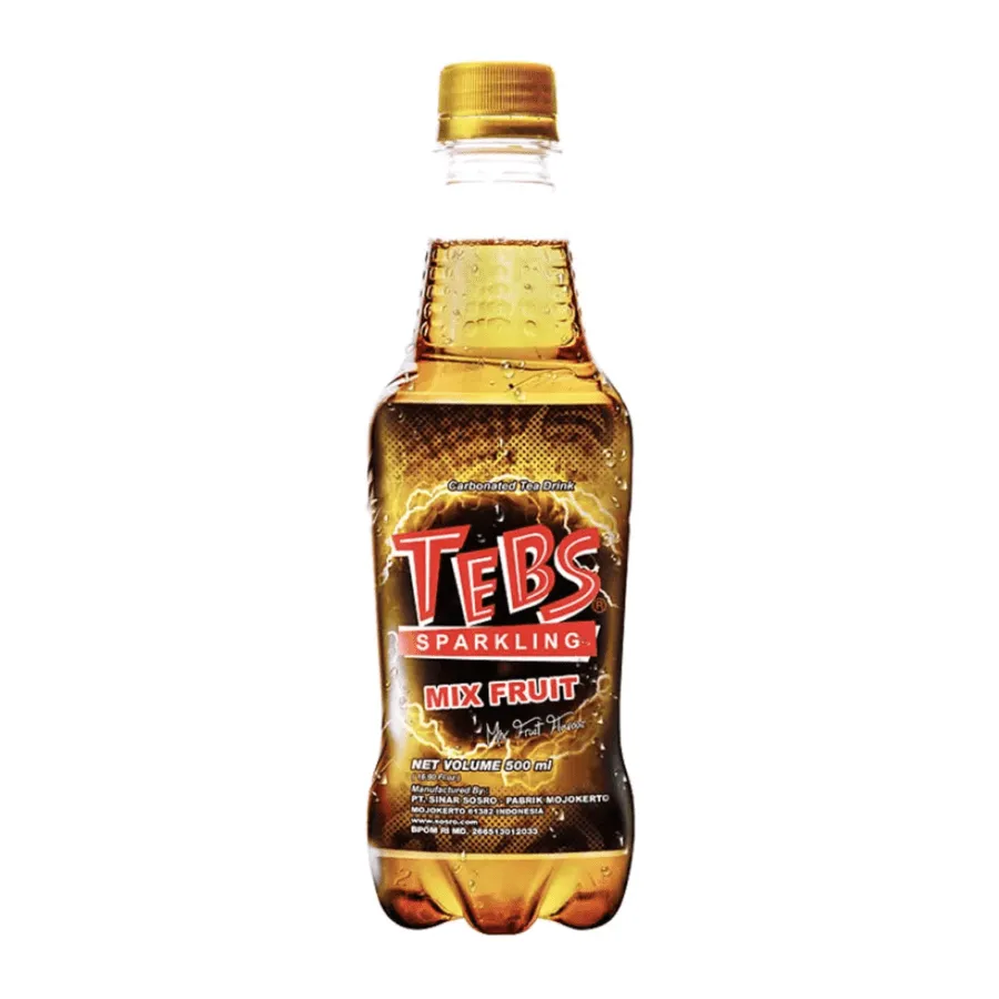 Tebs Sparkling Tea Mix Fruit 500ML