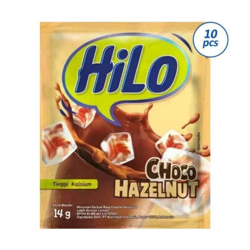 Hilo Calcium Chocolate Hazelnut 10x14GR
