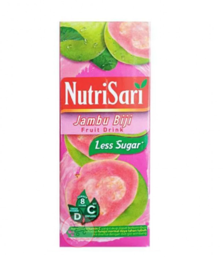 Nutrisari Jambu Biji Less Sugar 200ML