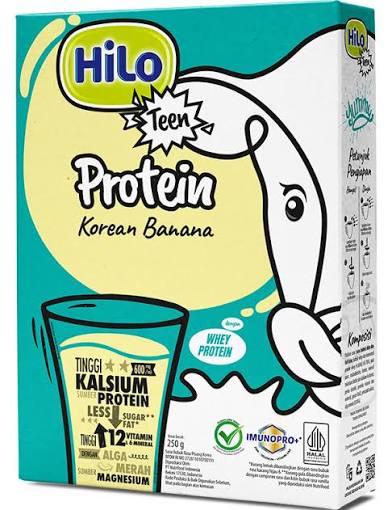 Hilo Teen Protein Korean Banana 250GR