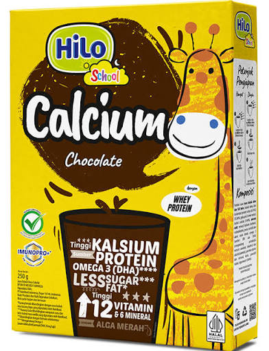 Hilo School Calcium Chocolate 250GR