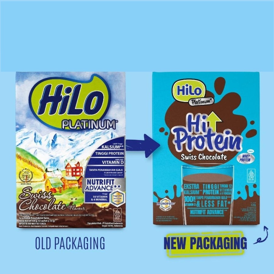 Hilo Platinum High Protein Swiss Chocolate 408GR