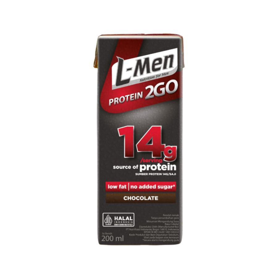 L-Men UHT Protein 2Go Chocolate 200ML