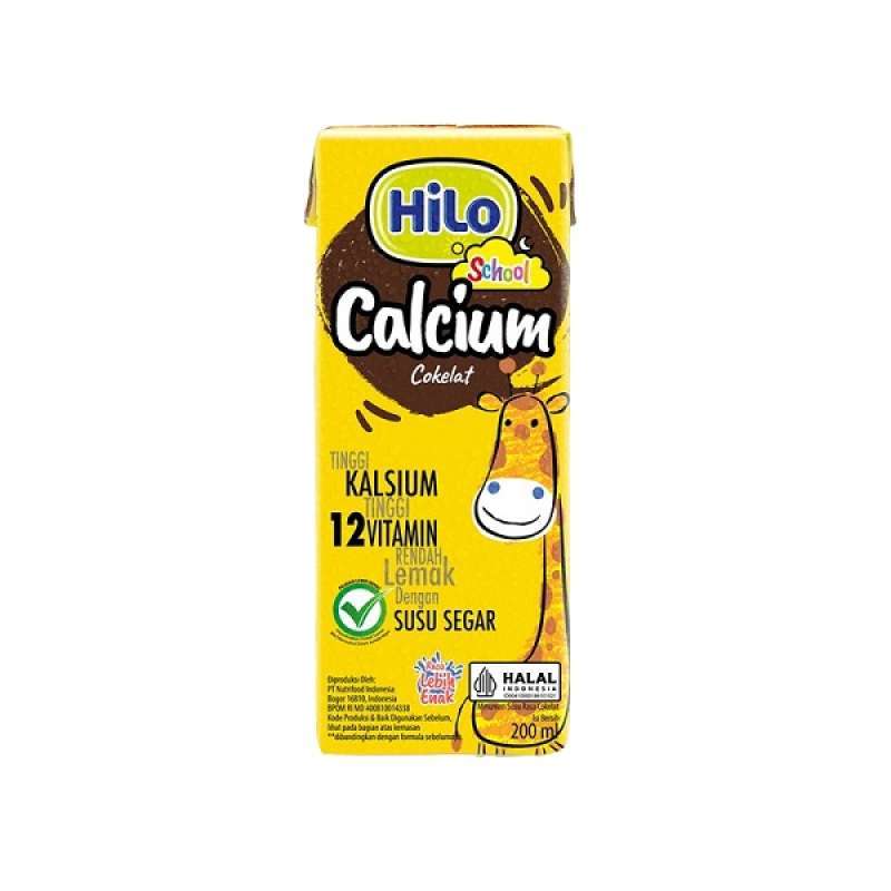 Hilo School Calcium UHT Cokelat 200ML