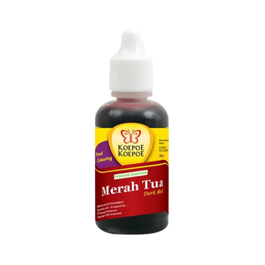 Koepoe Koepoe Pewarna Pangan Merah Tua 30ML