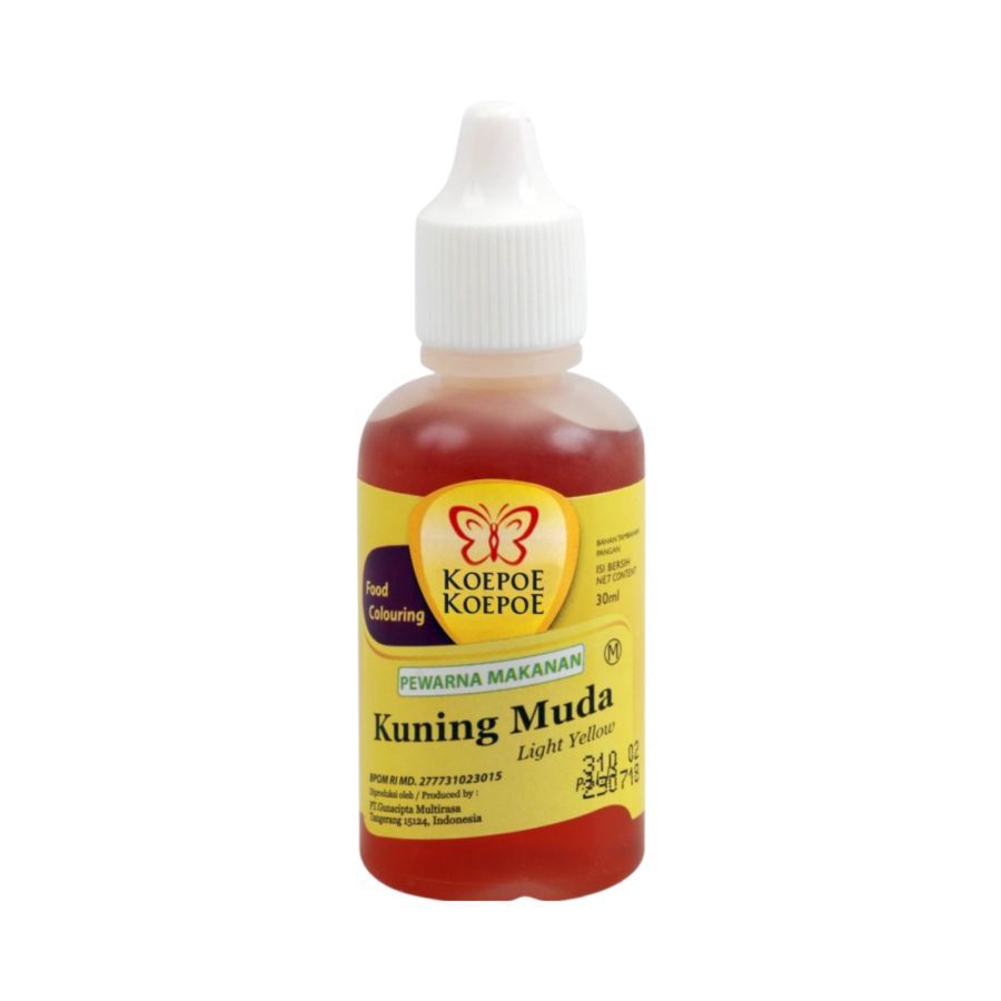 Koepoe Koepoe Pewarna Pangan Kuning Muda 30ML