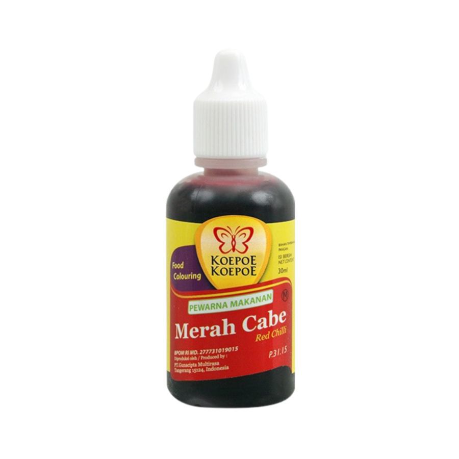Koepoe Koepoe Pewarna Pangan Merah Cabe 30ML