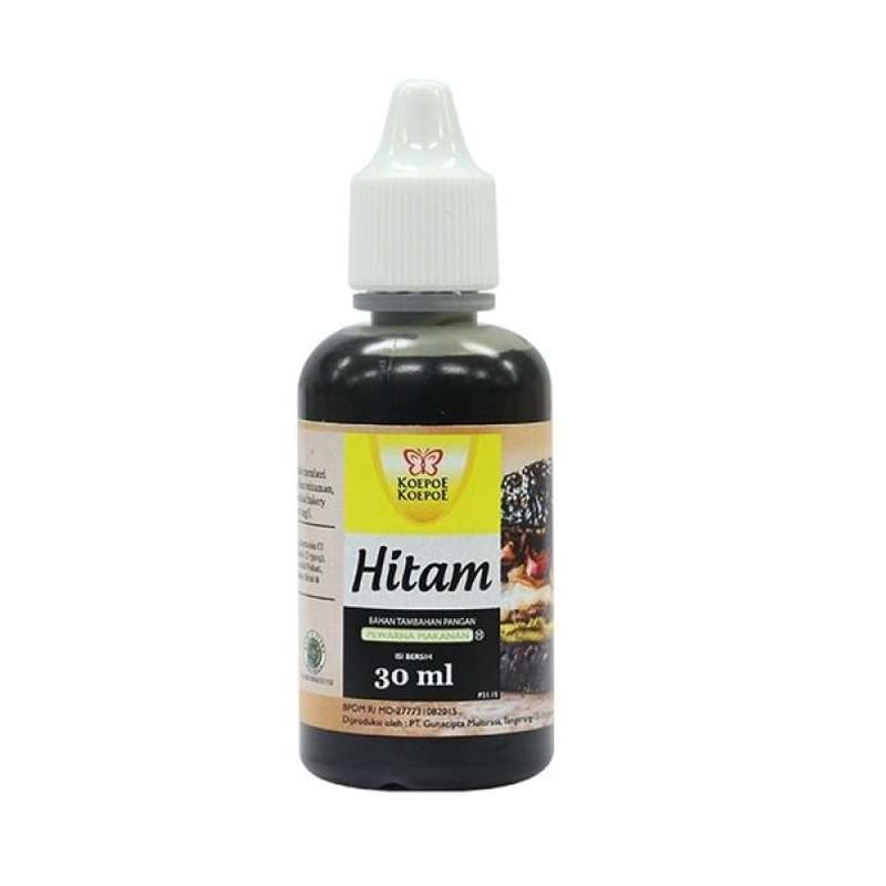 Koepoe Koepoe Pewarna Pangan Hitam 30ML