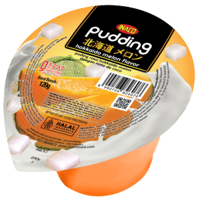 Inaco Pudding Rasa Hokkaido Melon Cup 120GR